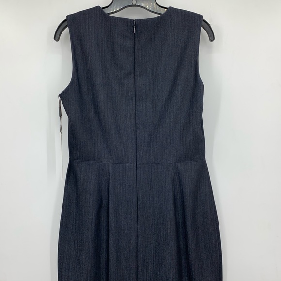 Calvin Klein Dark Denim Wash Dress w/ Zipper - Picture 12 of 13